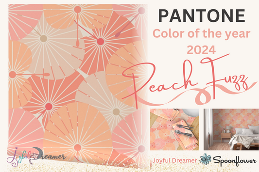 Discover 'Overlapping Chinese Fans' in Pantone's 2024 Color of the Year—Peach Fuzz
