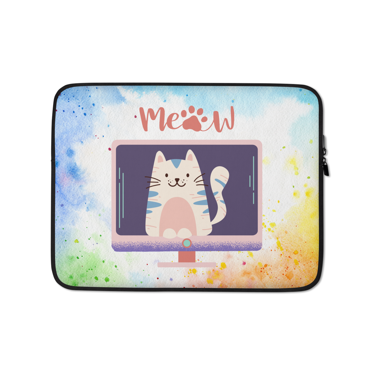 Laptop Sleeve 13" or 15" | Cat Meow