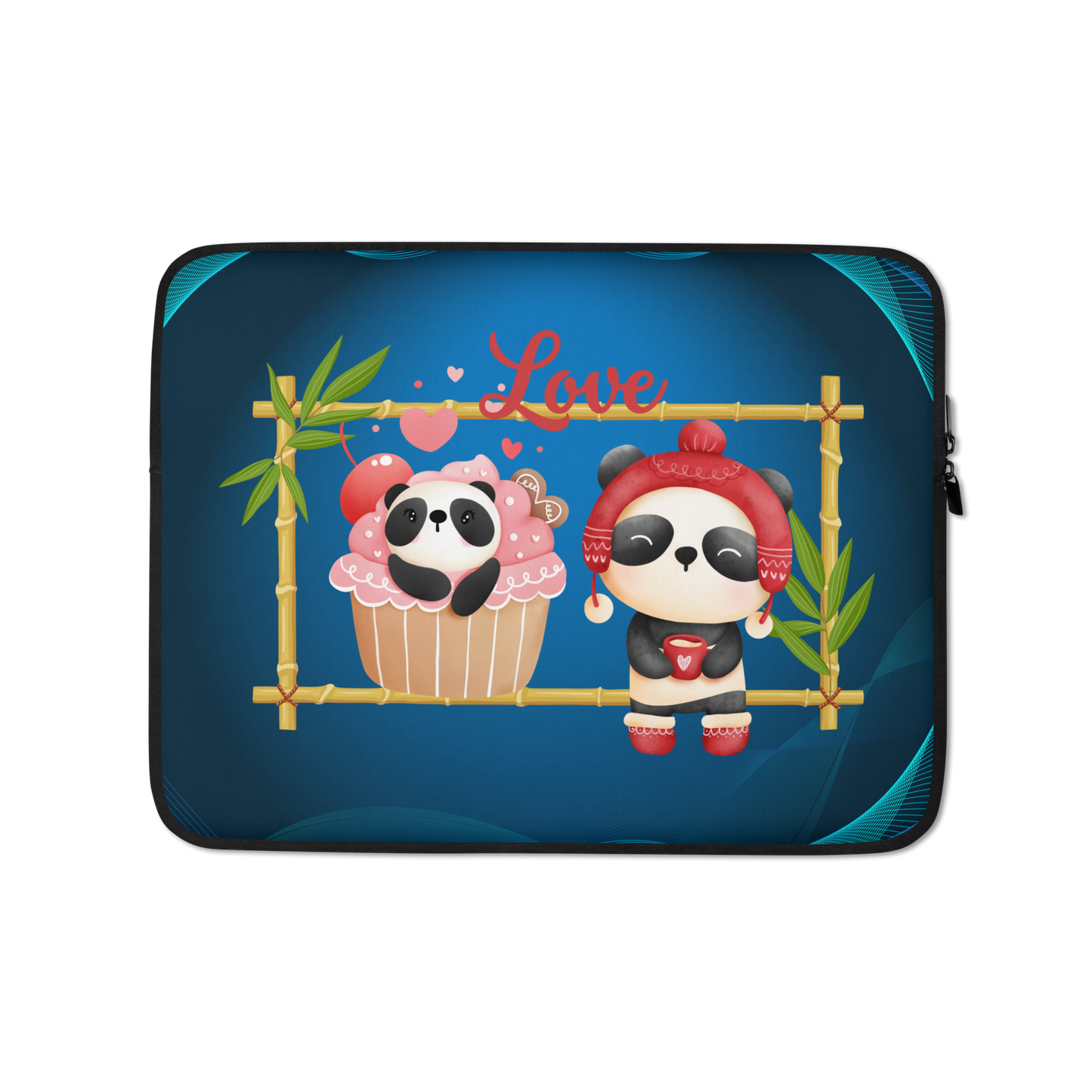 Laptop Sleeve 13" or 15" | Panda Love