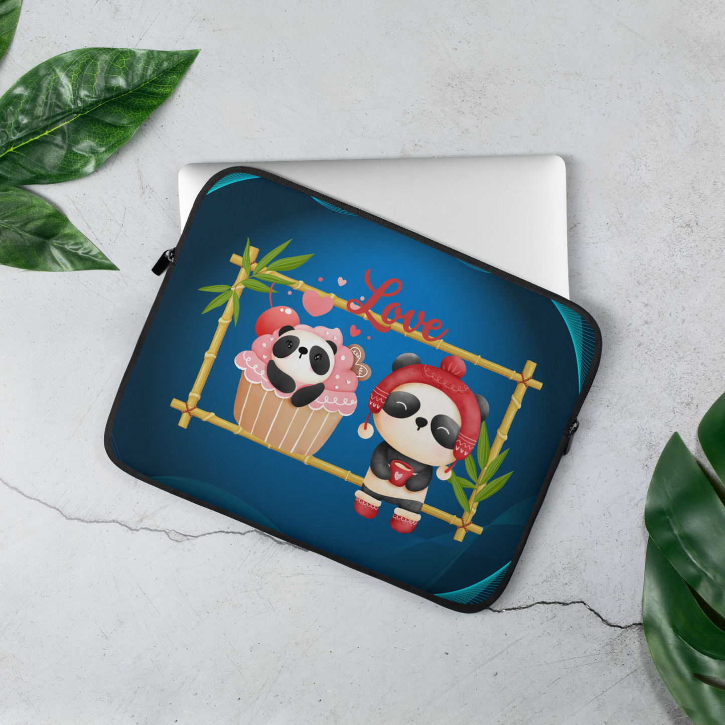 Laptop Sleeve 13" or 15" | Panda Love