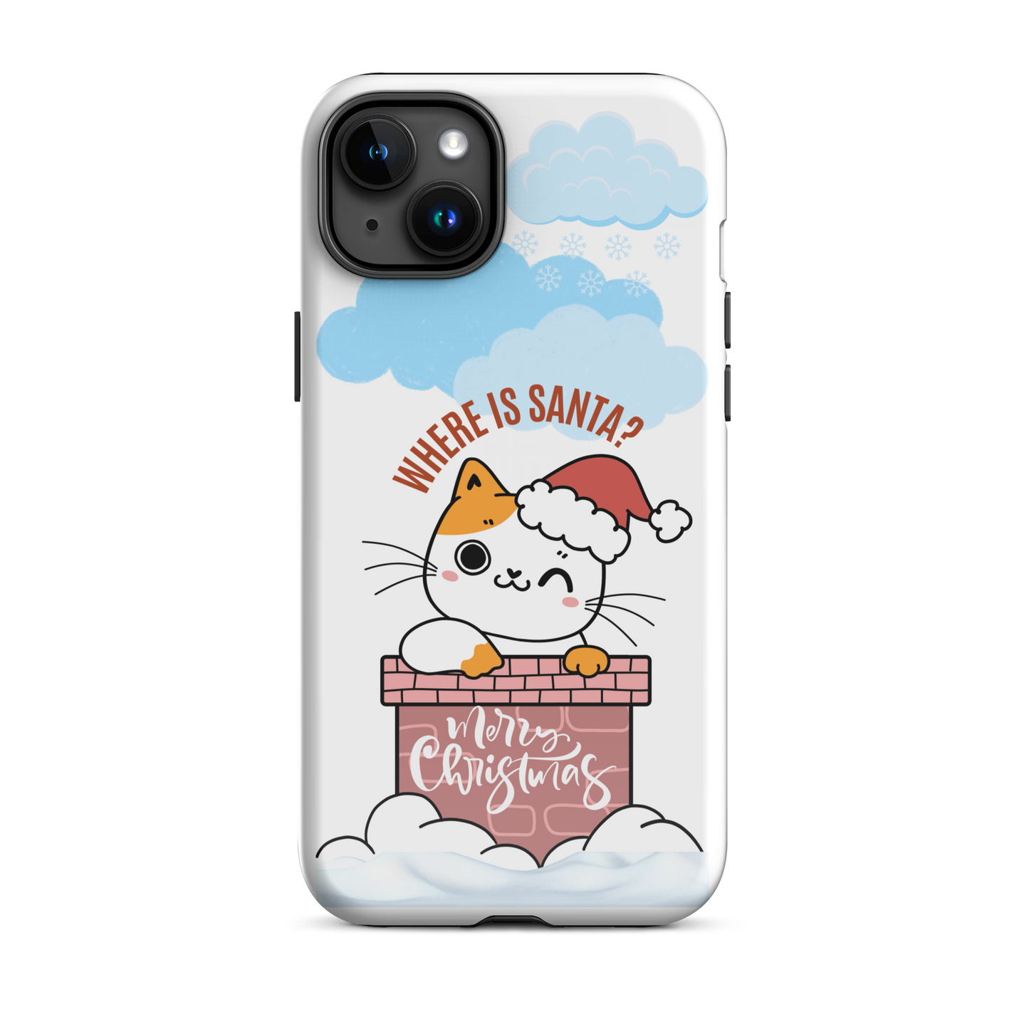 Tough case for iPhone 14, 15, Plus, Pro, Pro Max | Cat Themed