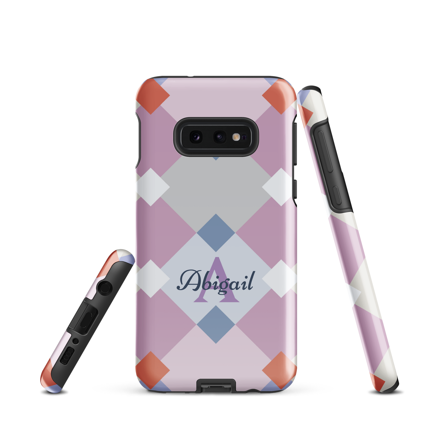 Tough case for Samsung® Galaxy Variations | Personalized Geometric Shaped