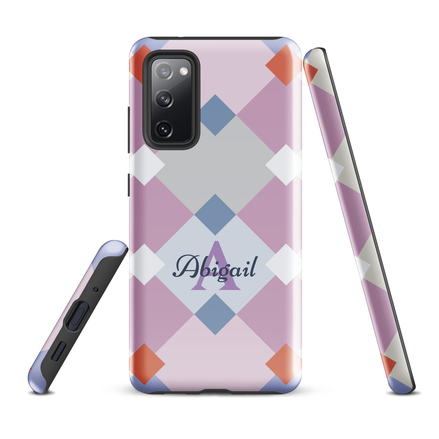 Tough case for Samsung® Galaxy Variations | Personalized Geometric Shaped