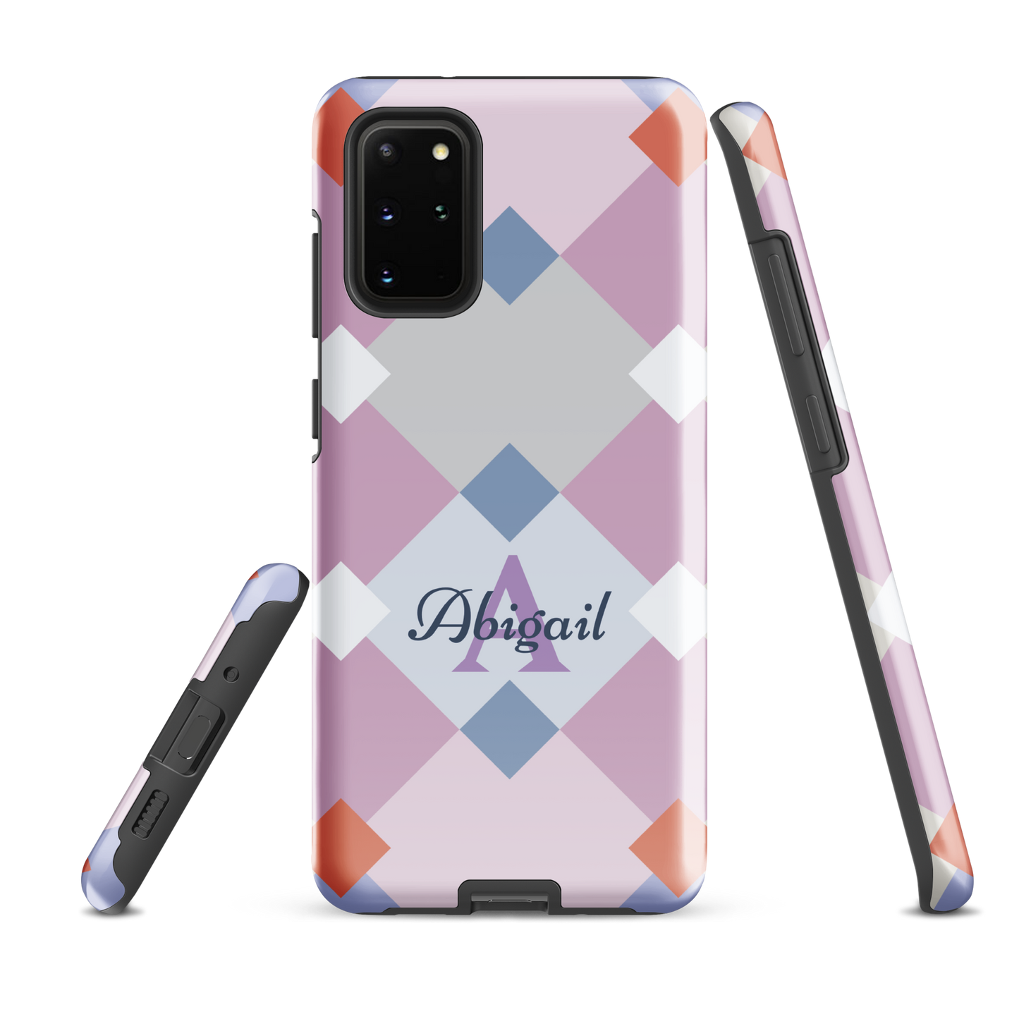 Tough case for Samsung® Galaxy Variations | Personalized Geometric Shaped