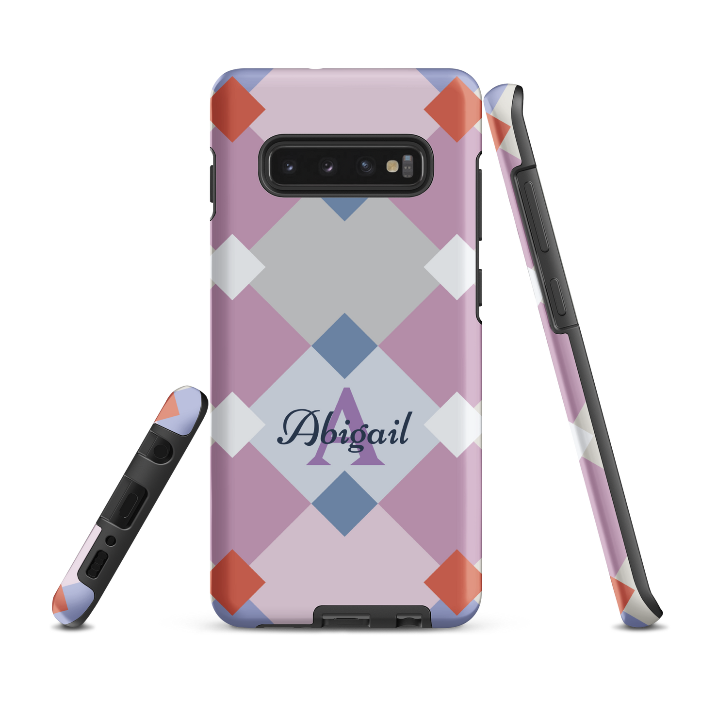 Tough case for Samsung® Galaxy Variations | Personalized Geometric Shaped