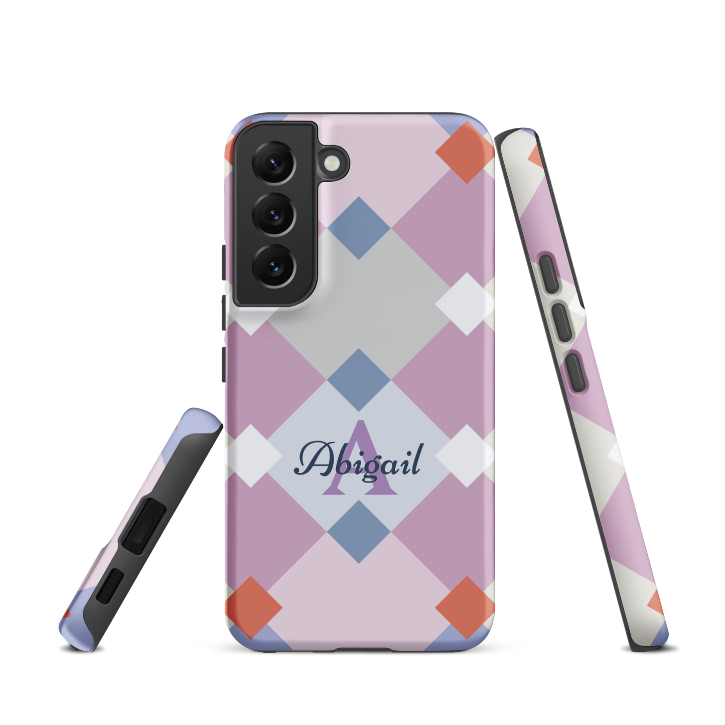 Tough case for Samsung® Galaxy Variations | Personalized Geometric Shaped