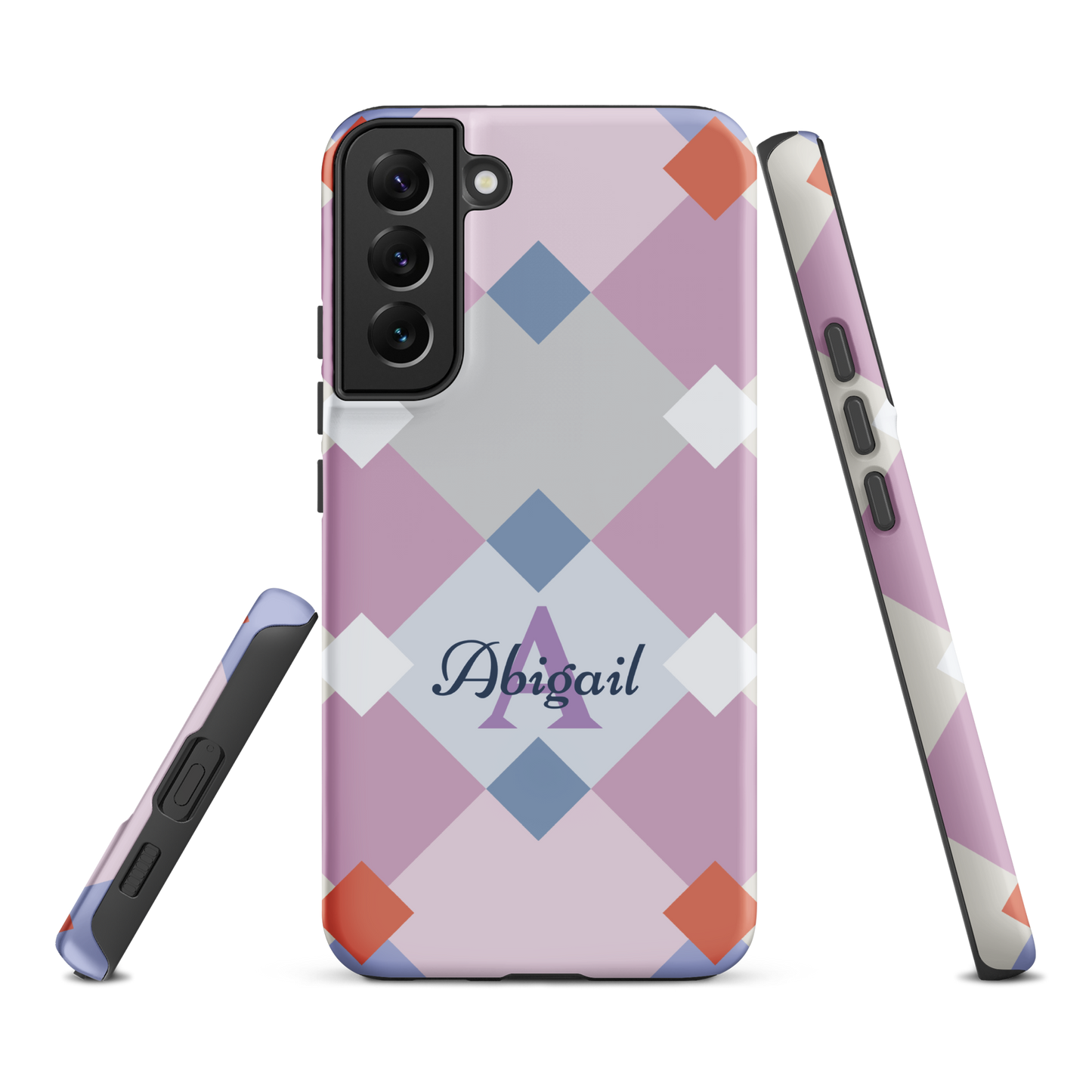 Tough case for Samsung® Galaxy Variations | Personalized Geometric Shaped