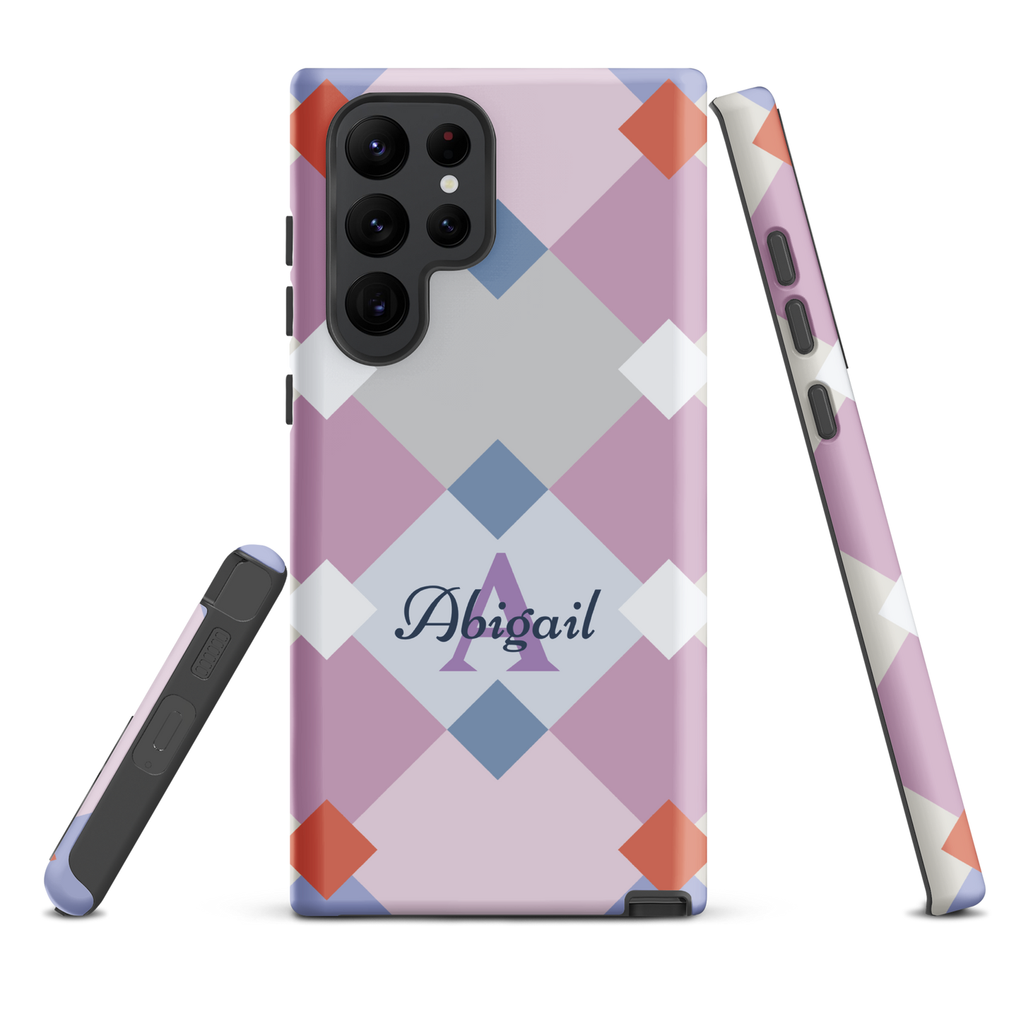 Tough case for Samsung® Galaxy Variations | Personalized Geometric Shaped