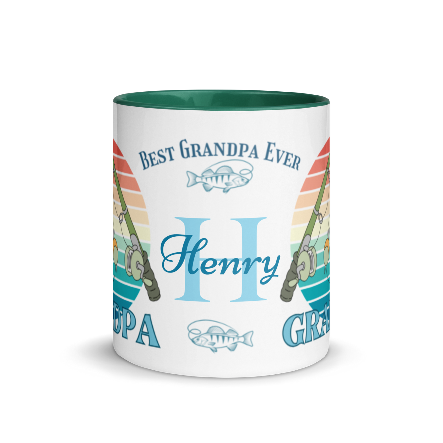 Personalized Coffee Mug 11oz | Reel Cool Grandpa Best Grandpa Ever