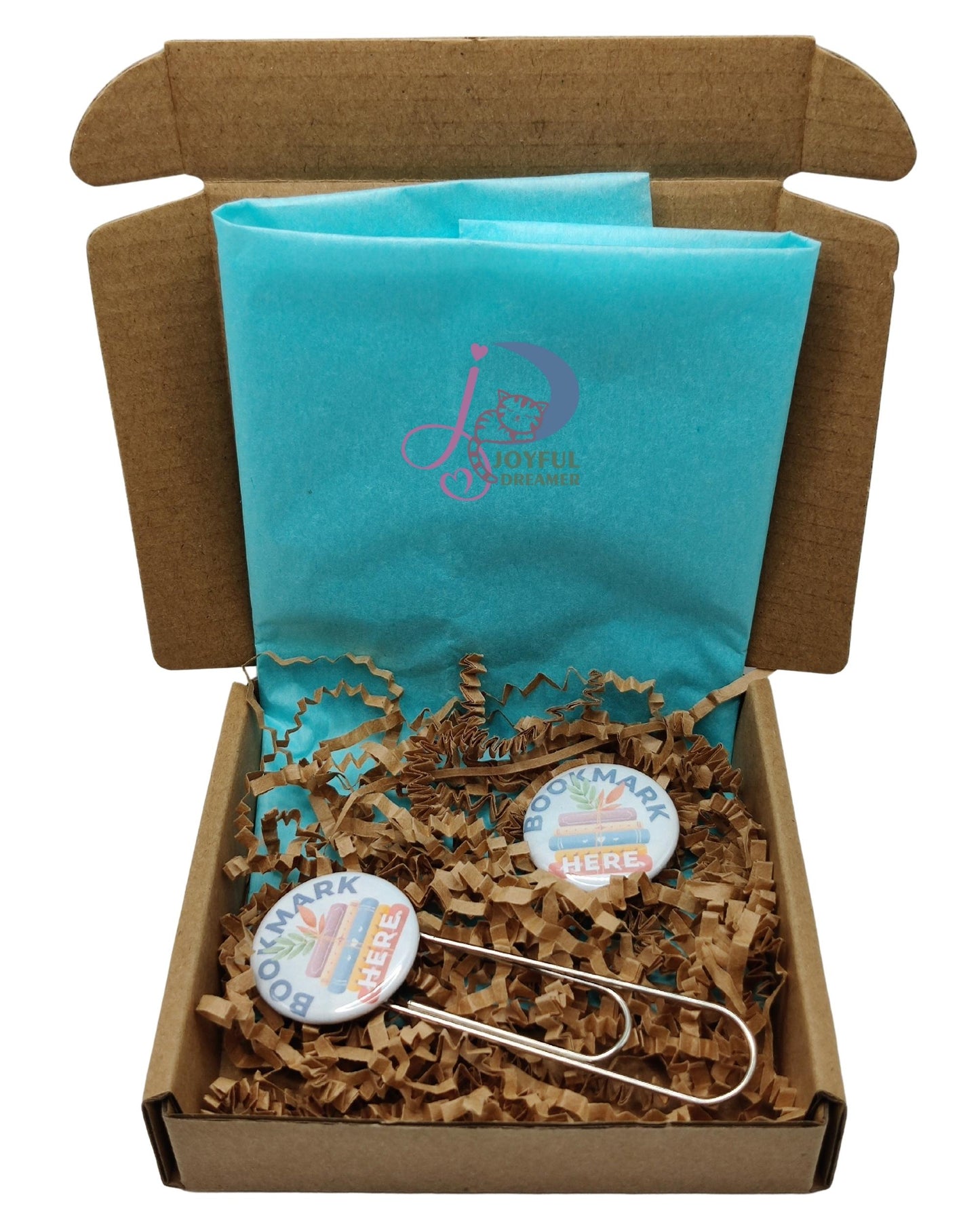 Gift Set | Jumbo Paperclip Bookmark and White Board Magnet