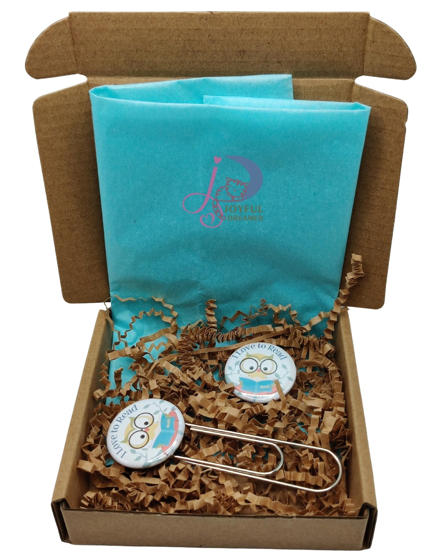 Gift Set | Jumbo Paperclip Bookmark and White Board Magnet