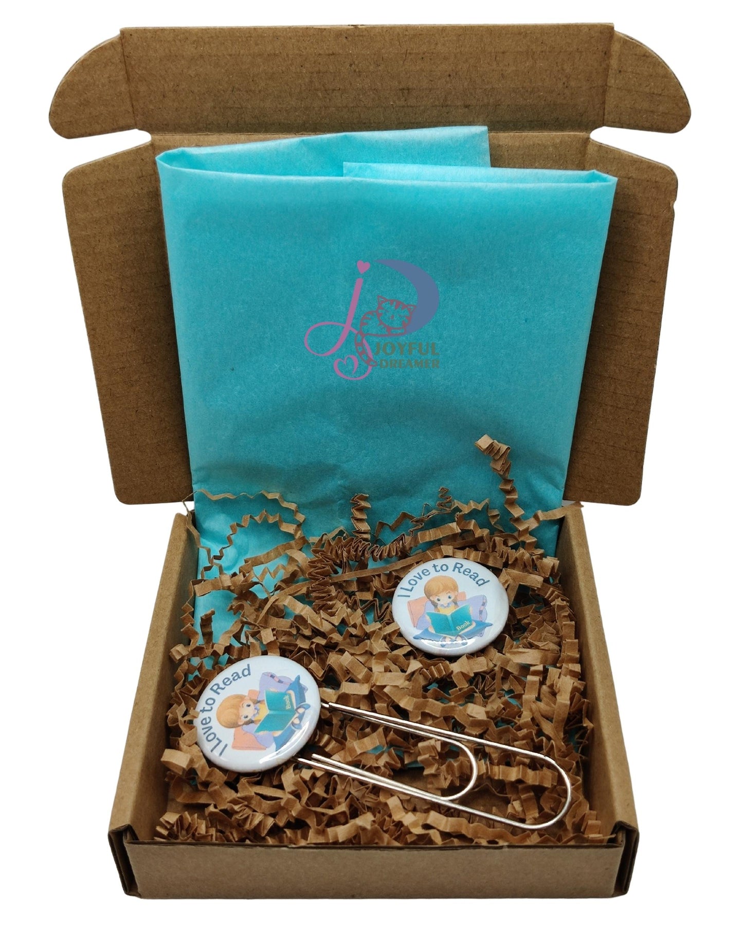 Gift Set | Jumbo Paperclip Bookmark and White Board Magnet