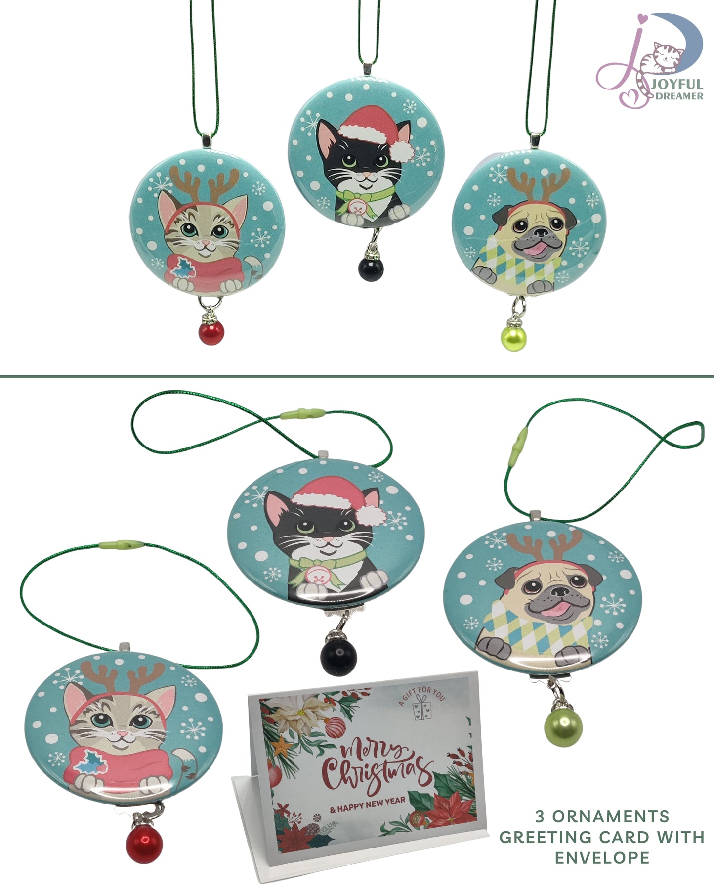 Gift Set | Handmade Holiday Ornaments