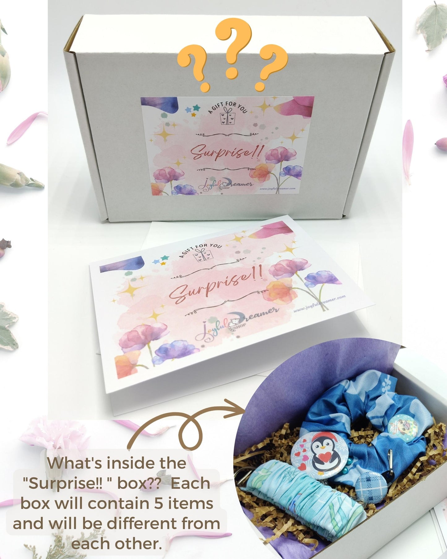 Gift Set for Anyone on any occasion Gift Card w/Envelope | Surprise!!