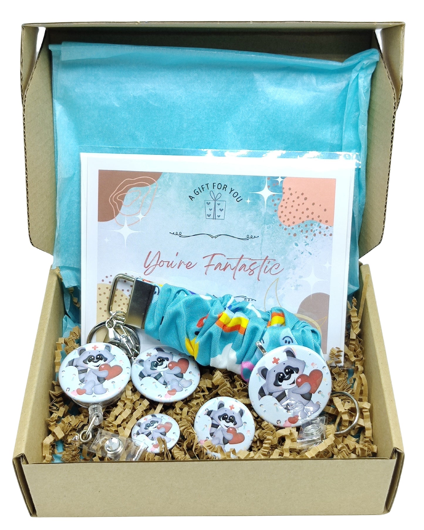 Gift Set for Nurses on any occasion Greeting Card/Envelope | You're Fantastic