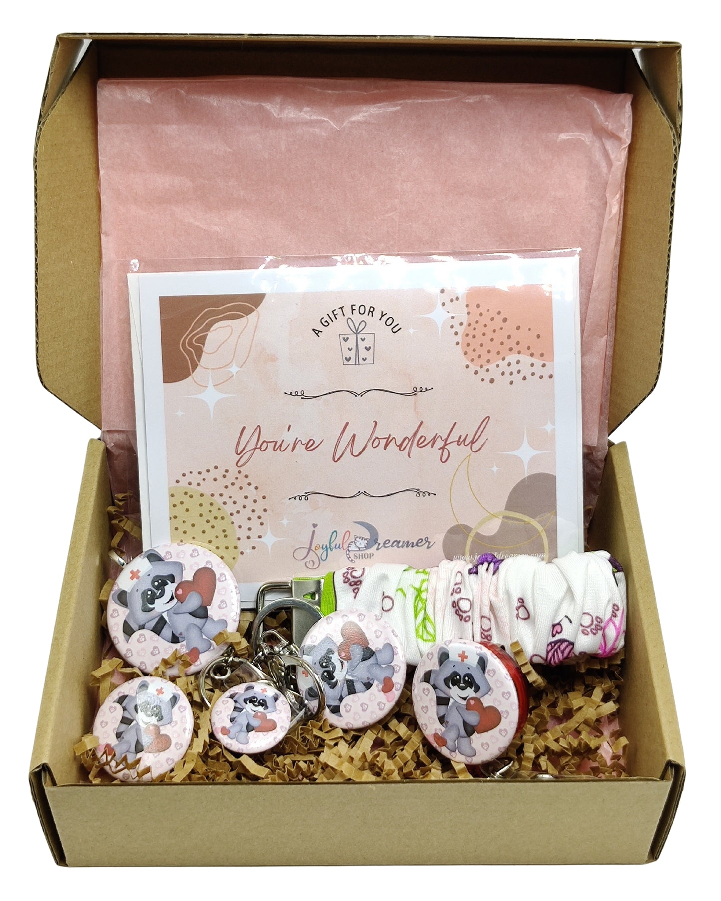 Gift Set for Nurses on any occasion Greeting Card/Envelope | You're Wonderful