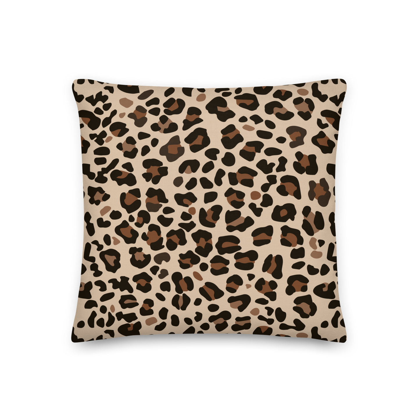 Premium Pillow | 18″×18″, 20″×12″, 22″×22″ | Leopard Animal Print