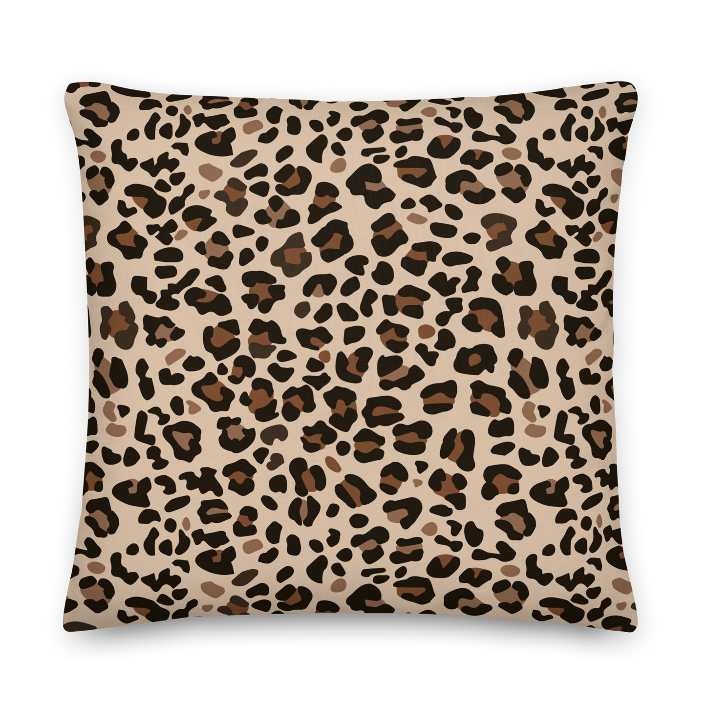 Premium Pillow | 18″×18″, 20″×12″, 22″×22″ | Leopard Animal Print