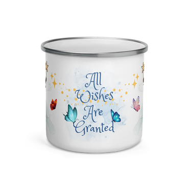 Enamel Mug | All Wishes Are Granted | Little Purple Fairy