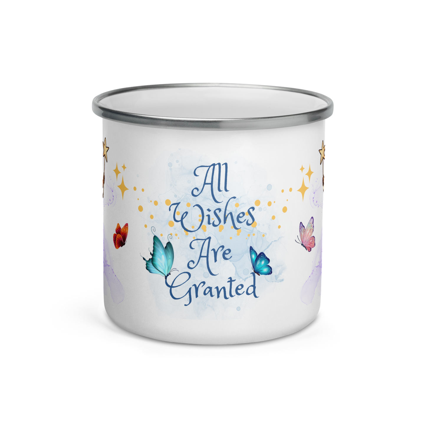 Enamel Mug | All Wishes Are Granted | Little Green Fairy