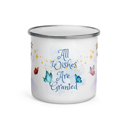 Enamel Mug | All Wishes Are Granted | Little Green Fairy