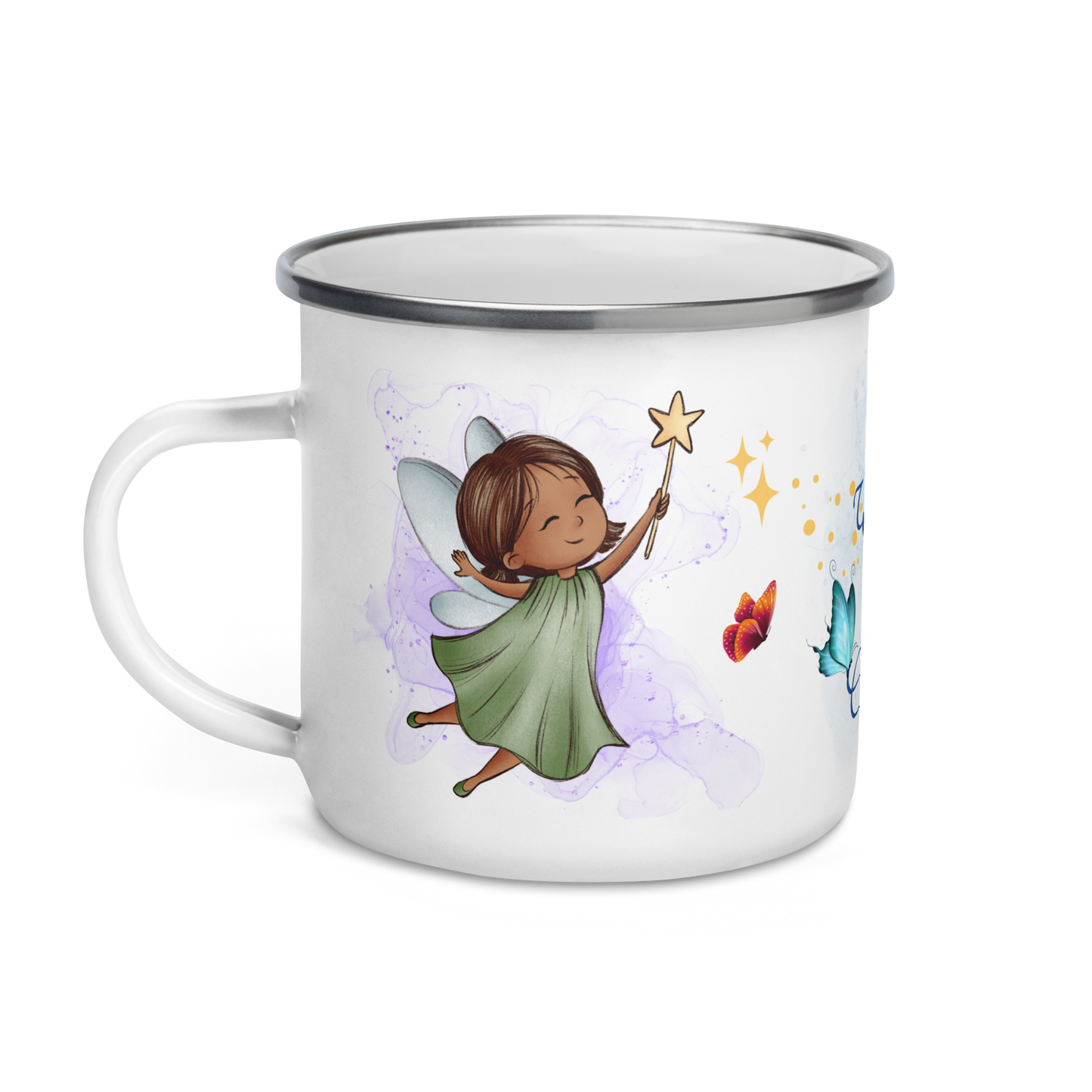 Enamel Mug | All Wishes Are Granted | Little Green Fairy