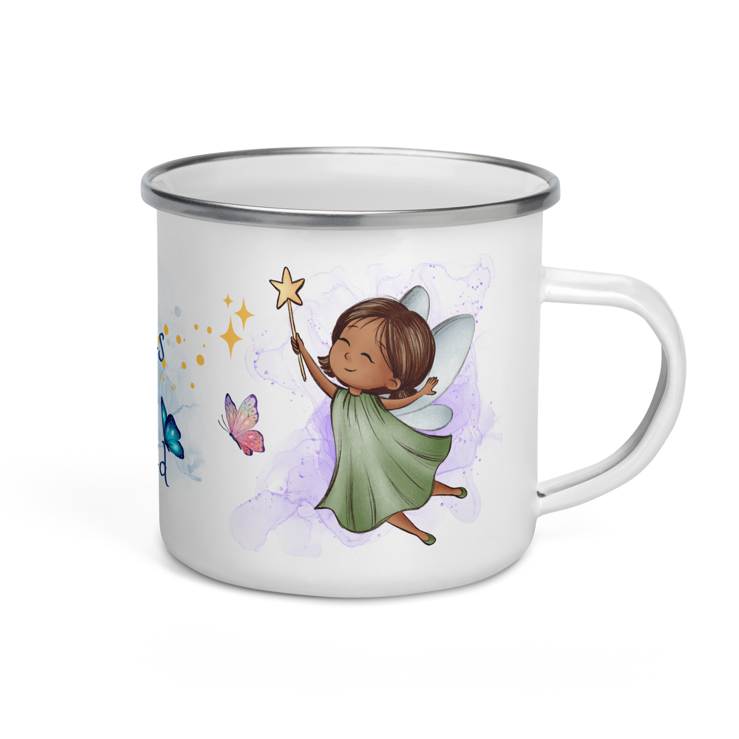 Enamel Mug | All Wishes Are Granted | Little Green Fairy