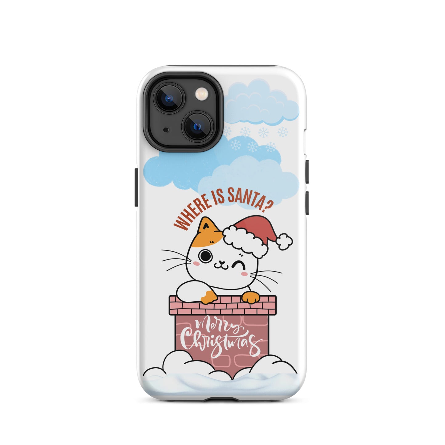 Tough case for iPhone 14, 15, 16, Plus, Pro, Pro Max | Cat Themed