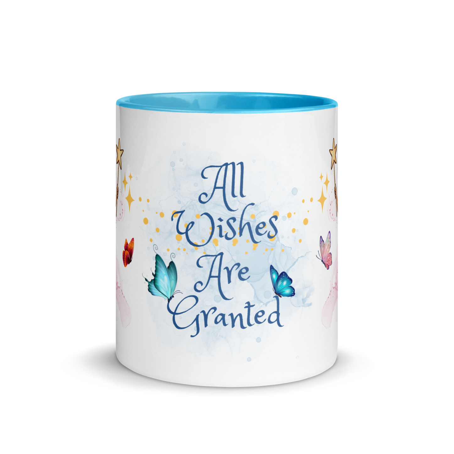 Accent Coffee Mug 11oz | All Wishes Are Granted | Blue Fairy