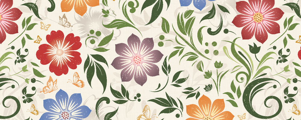 English Garden: From Floral Pattern to Whimsical Cats