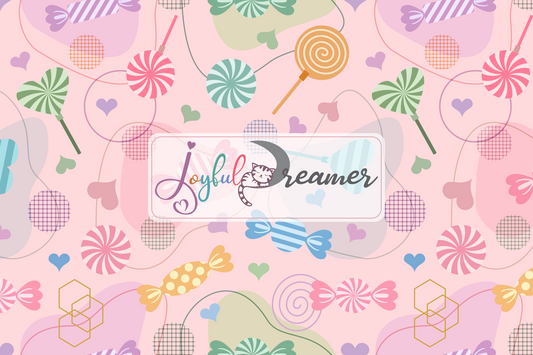 Fabric Design :: Treat Yourself to Sweet Candy Land
