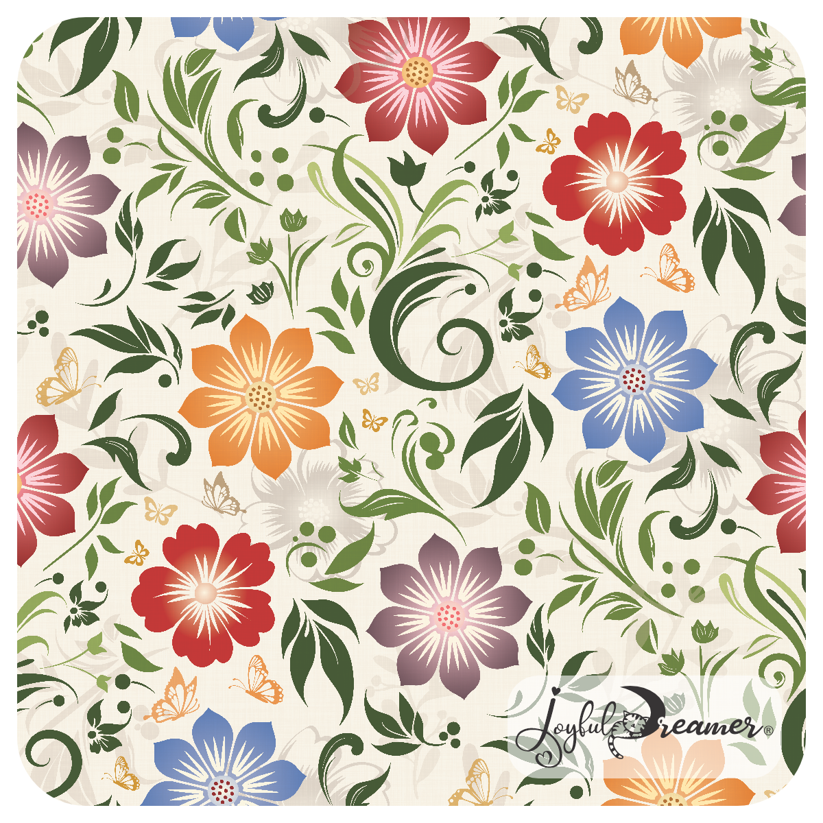 Pattern: Chintz Revival English Garden