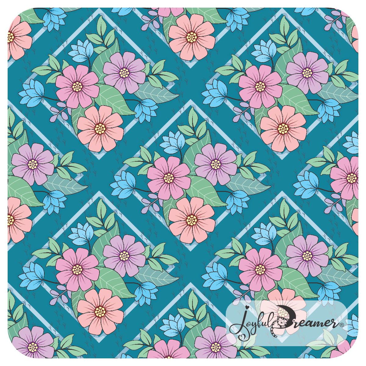 Pattern: Floral Block Prints