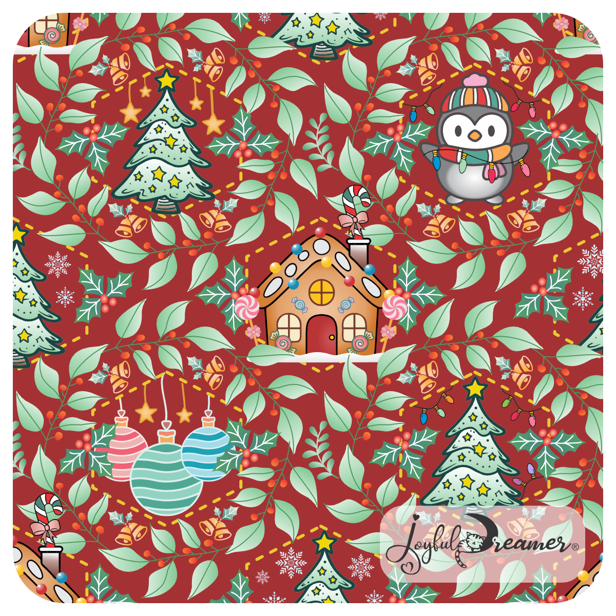 Pattern: Holly Jolly Winter Patch