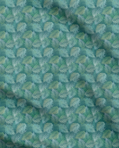 Fabric | Forest Biome Overlapping Leaves