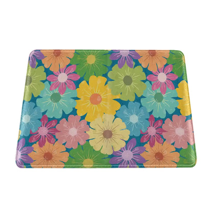 Large Passport Holder for Travel (DoubleSided) | Vibrant Daisy Floral