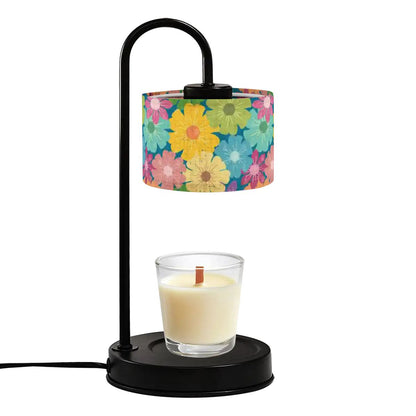 Candle Warmer Lamp | Vibrant Daisy Floral