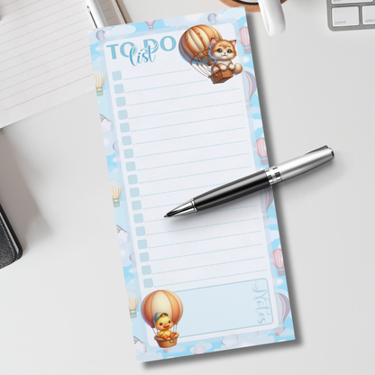 Magnetic Notepad | Hot Air Balloon To Do List