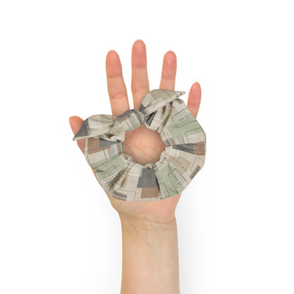 Scrunchie | Geometric Patch