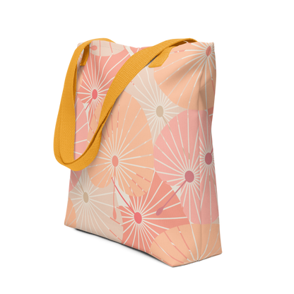 Tote Bag 15" x 15" | Overlapping Chinese Fans