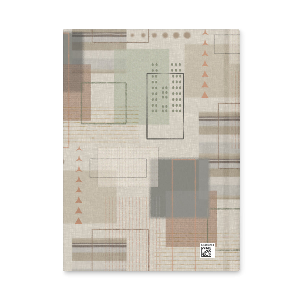 Hardcover journal | Geometric Patch
