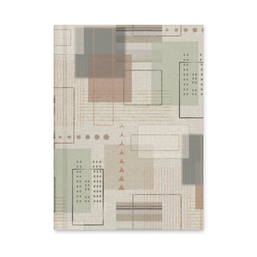Hardcover journal | Geometric Patch
