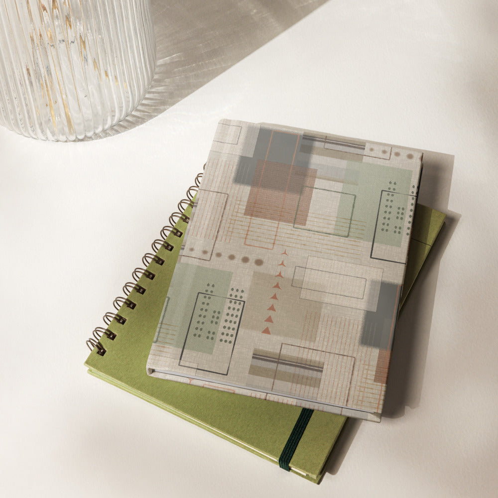 Hardcover journal | Geometric Patch