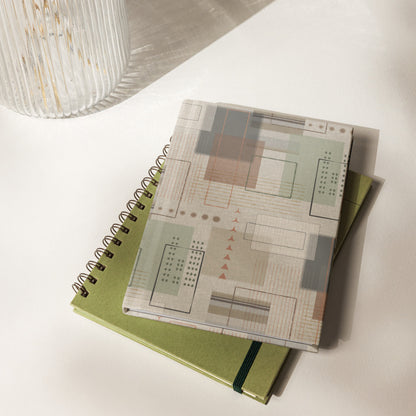 Hardcover journal | Geometric Patch