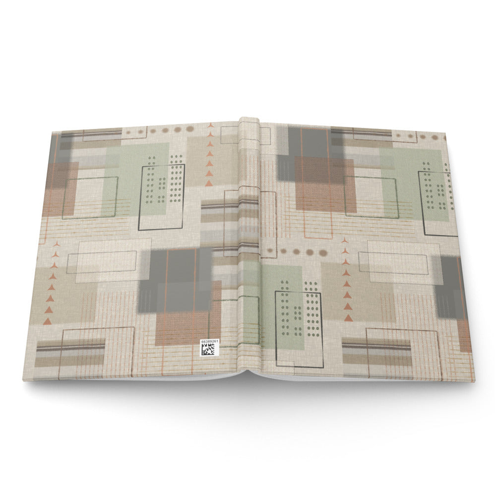 Hardcover journal | Geometric Patch