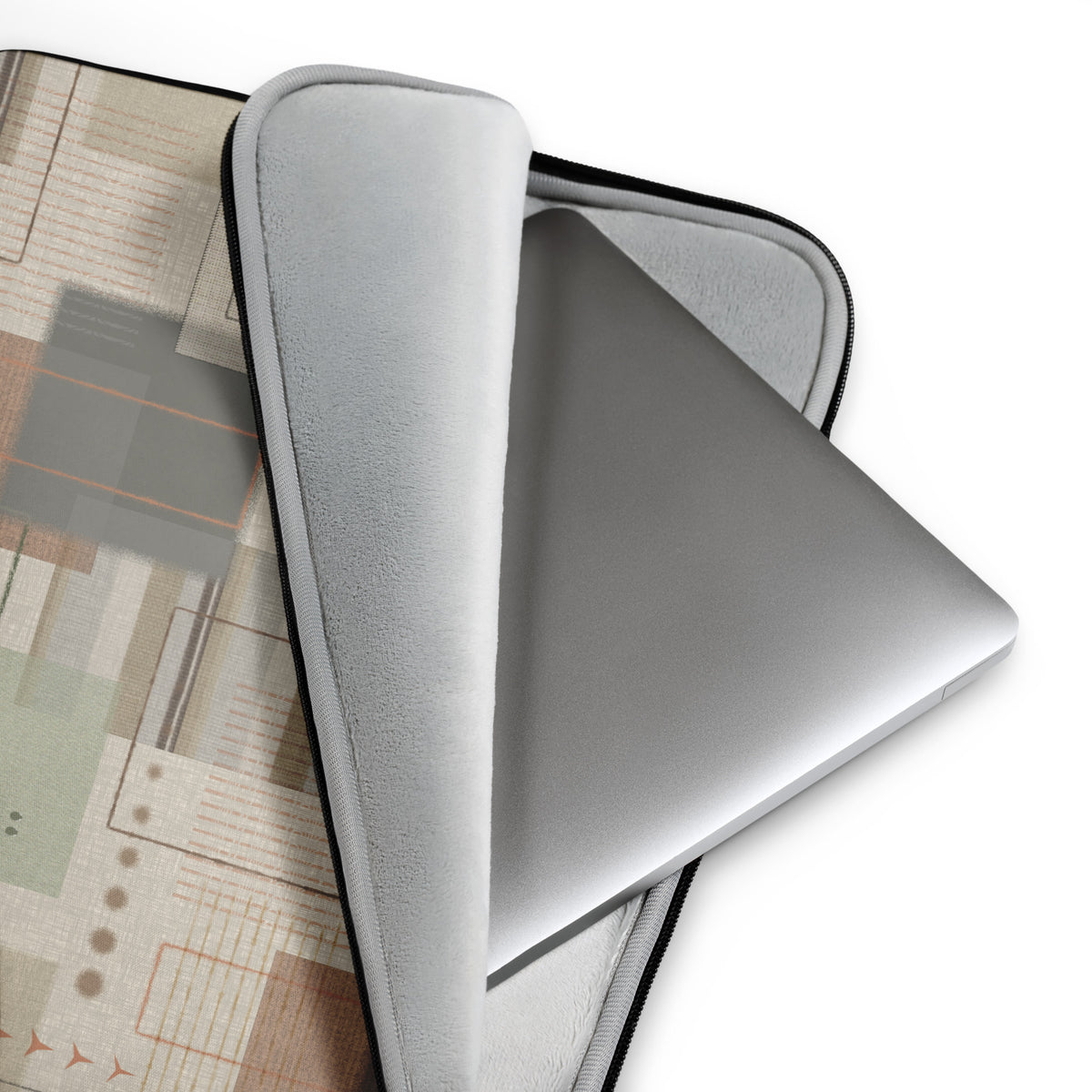 Laptop Sleeve | Geometric Patch