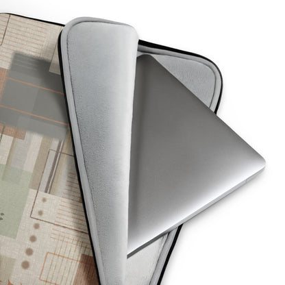 Laptop Sleeve | Geometric Patch