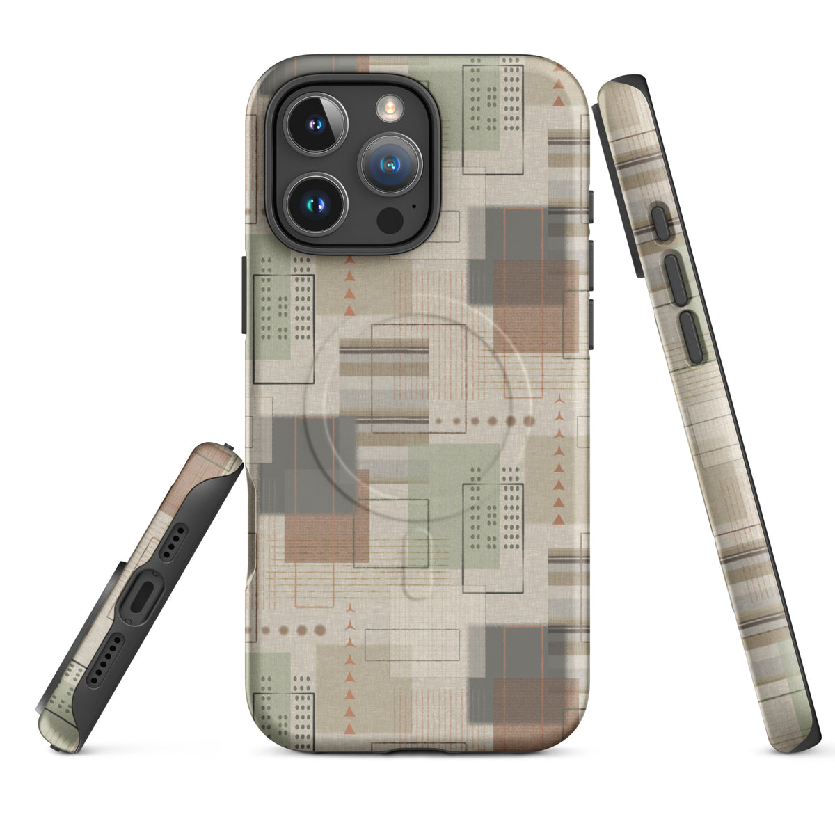 MagSafe® tough case for iPhone® |  Geometric Patch