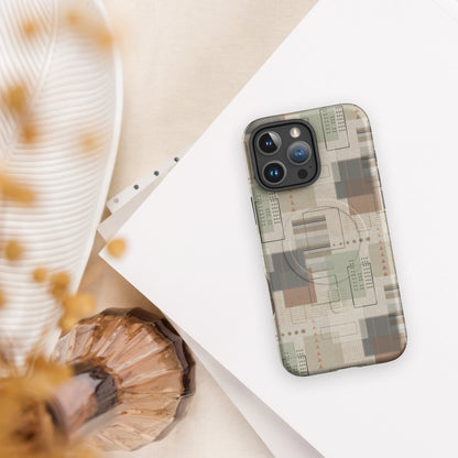 MagSafe® tough case for iPhone® |  Geometric Patch
