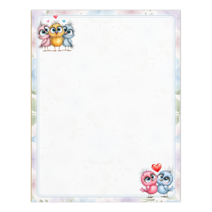 Notepad (Large) | Watercolor Blossoms